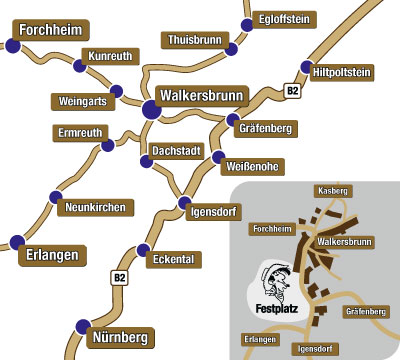 Anfahrtsskizze